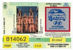 Malte Lotterija Nazzjonali lottery tickets